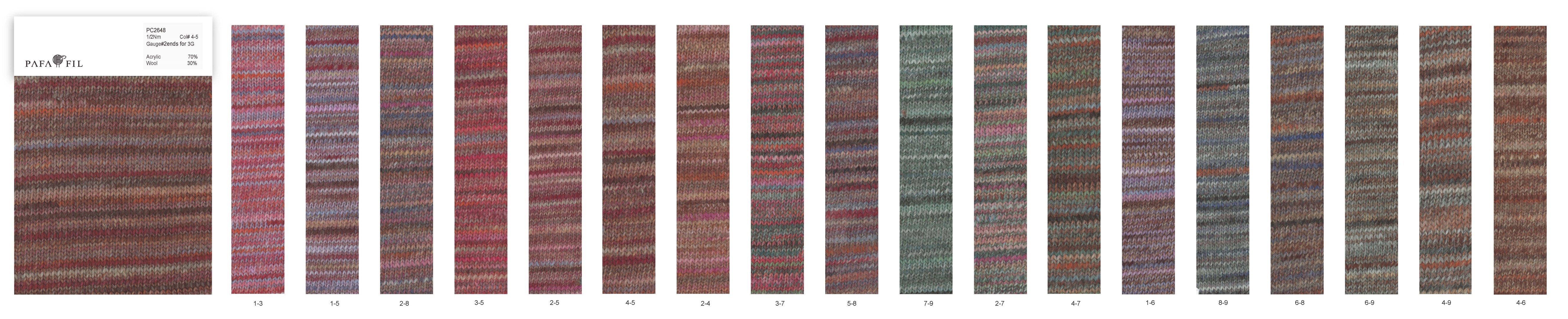 PC3648 2ends for Color card