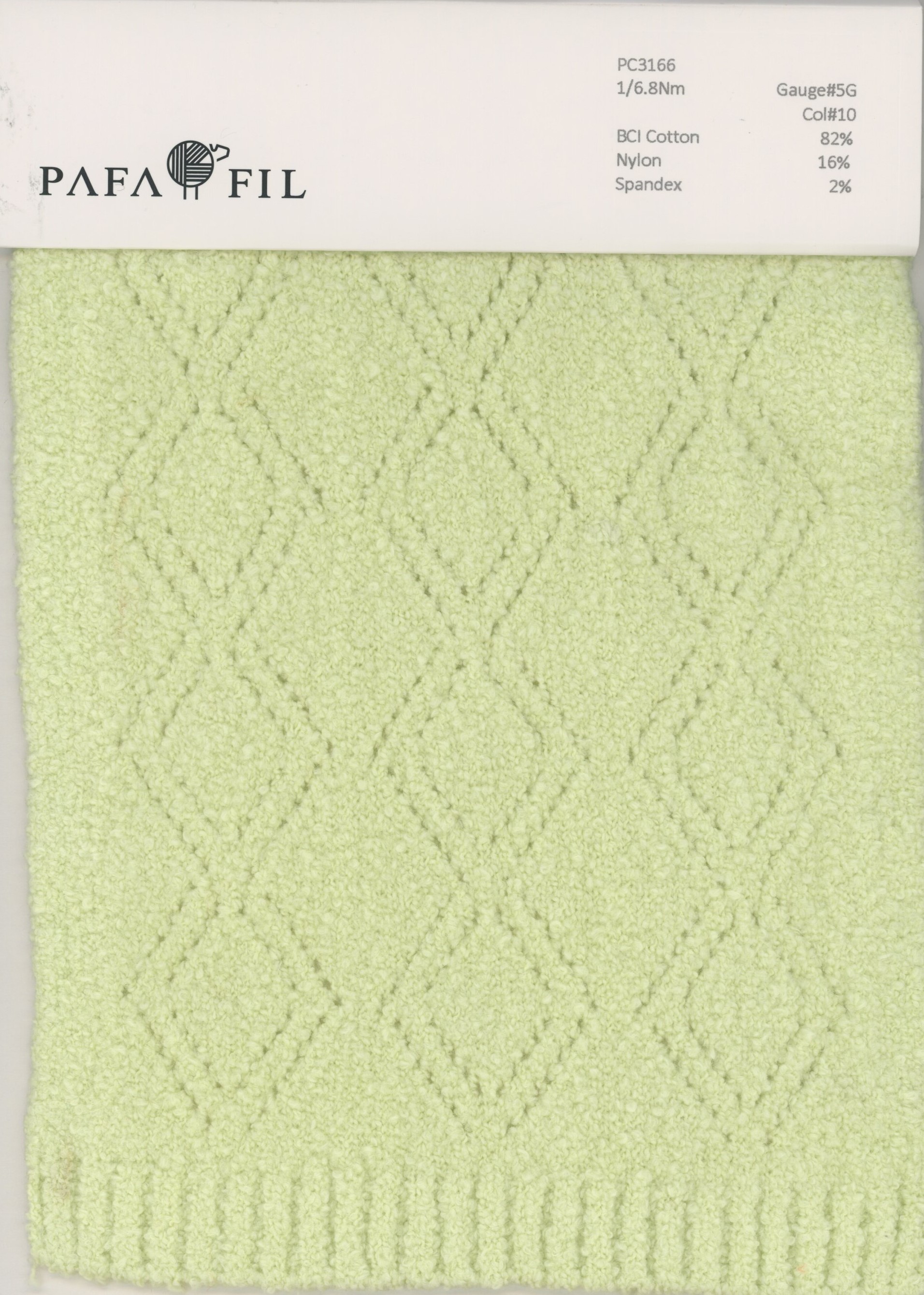 PC3166 Color card