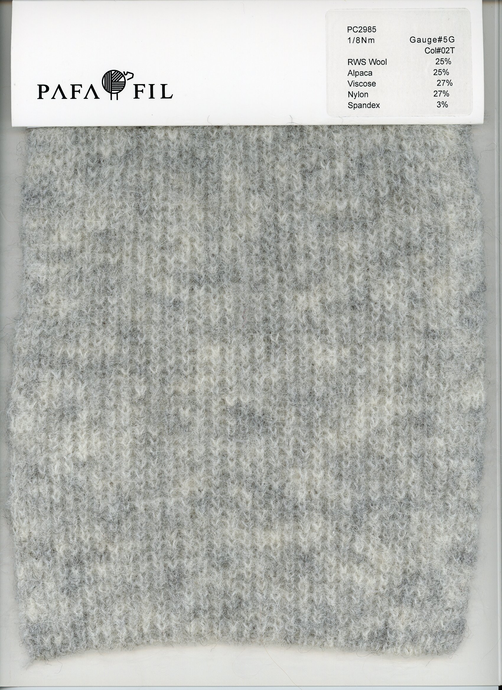 PC2985 Color card