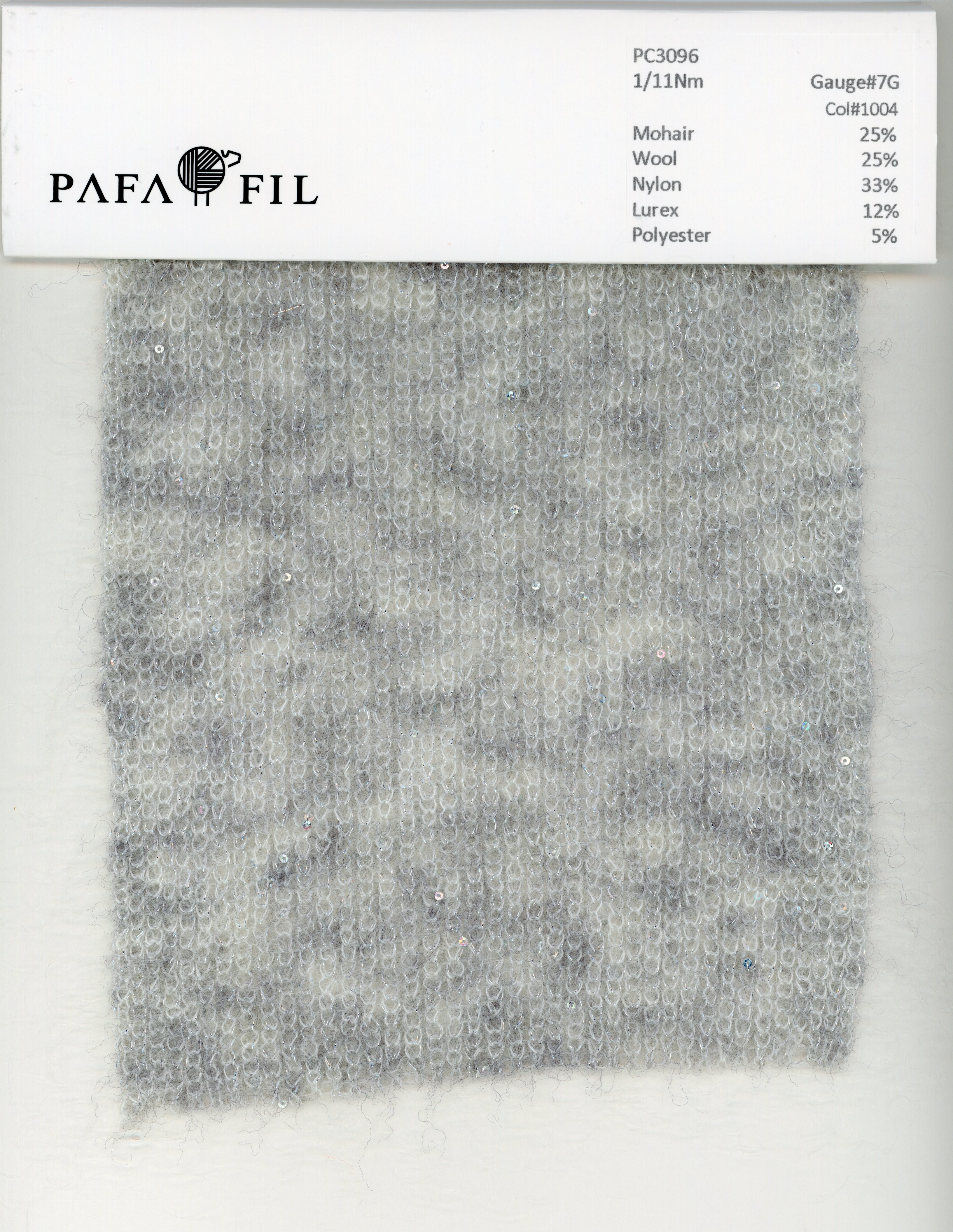 PC3096 Color card