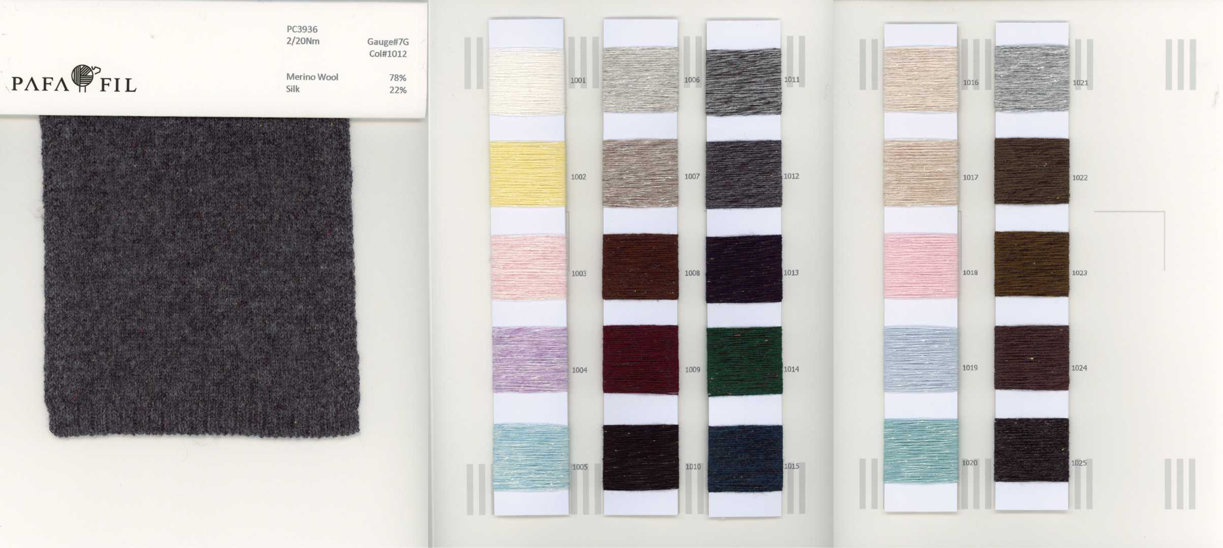 PC3936 Color card