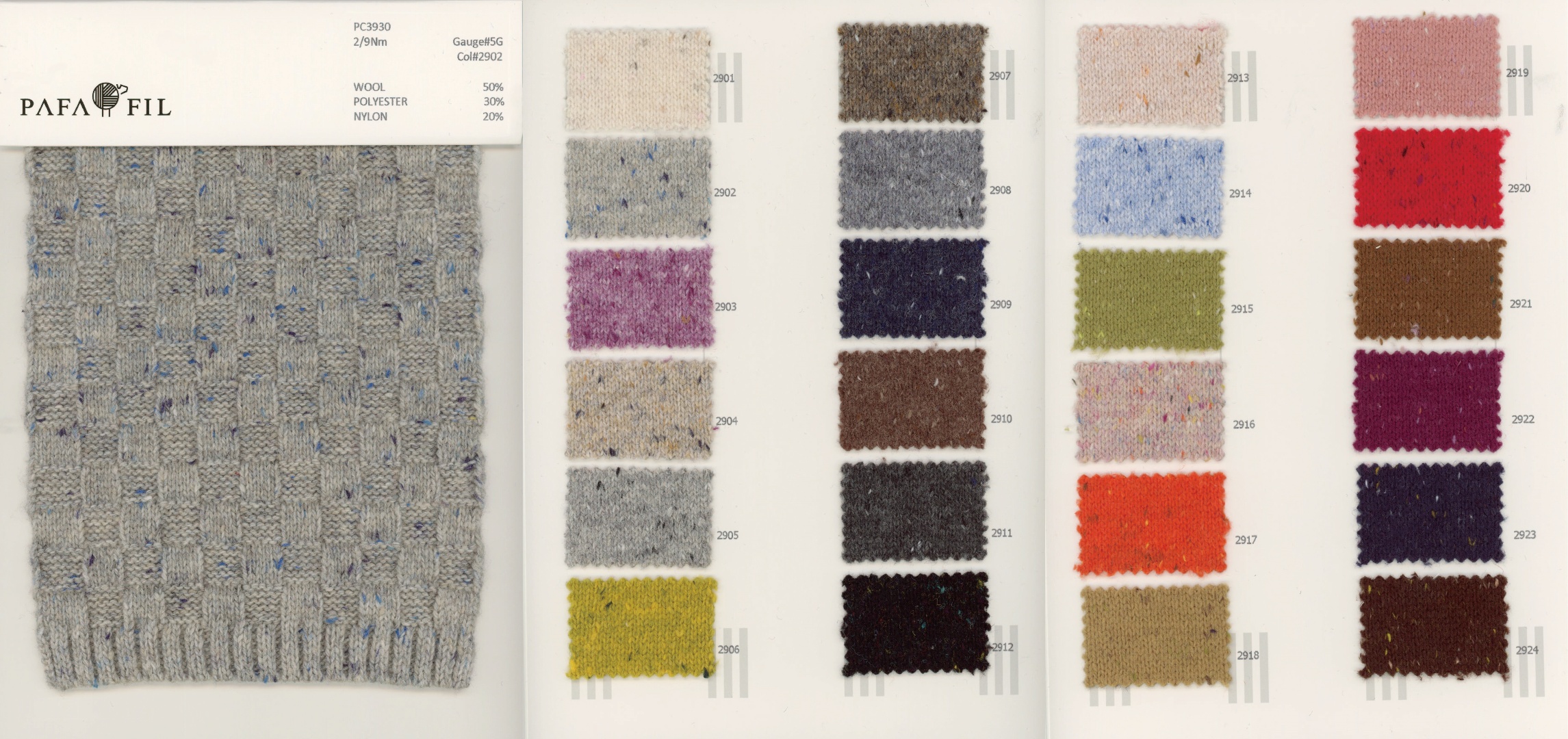 PC3930 Color card
