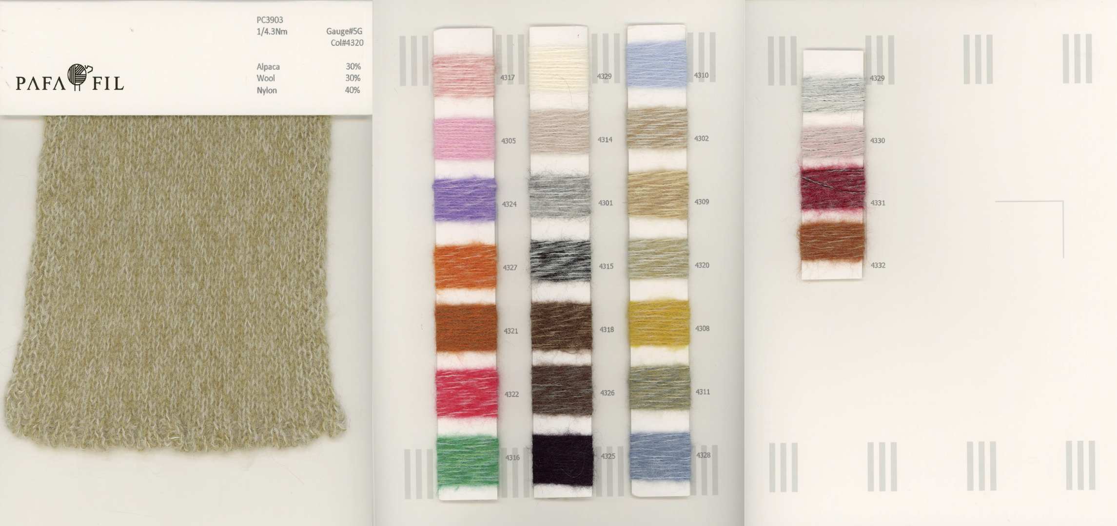 PC3903 Color card