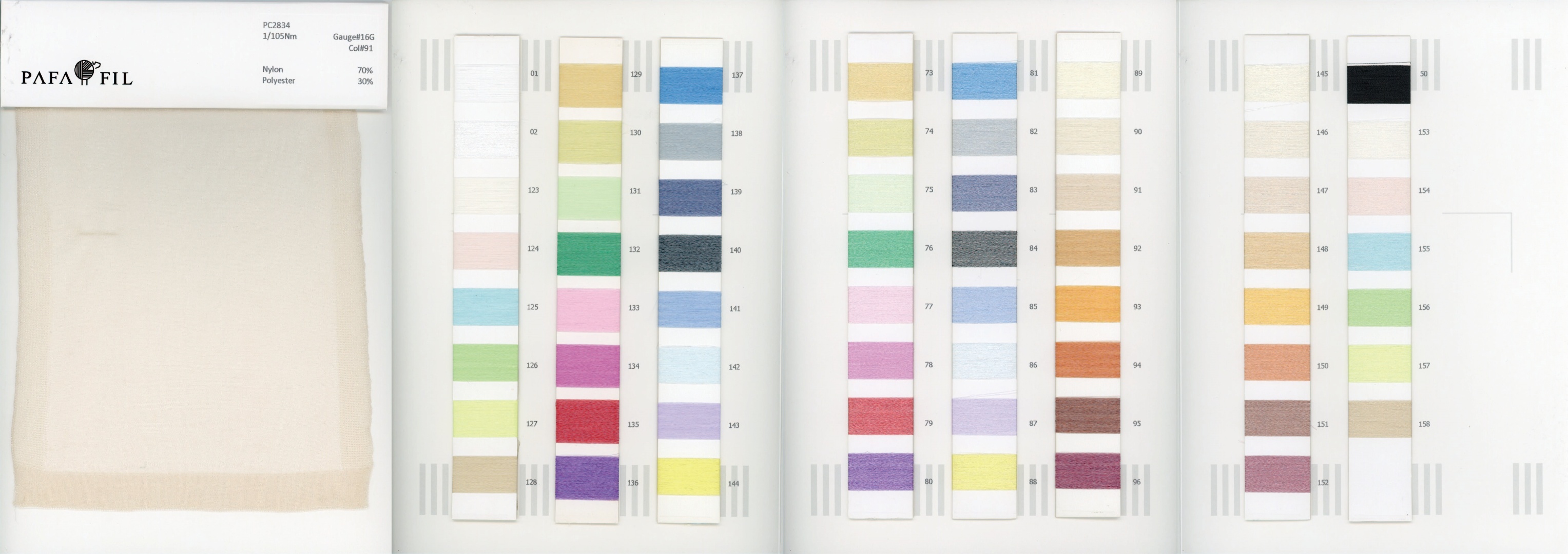 PC2834 Color card