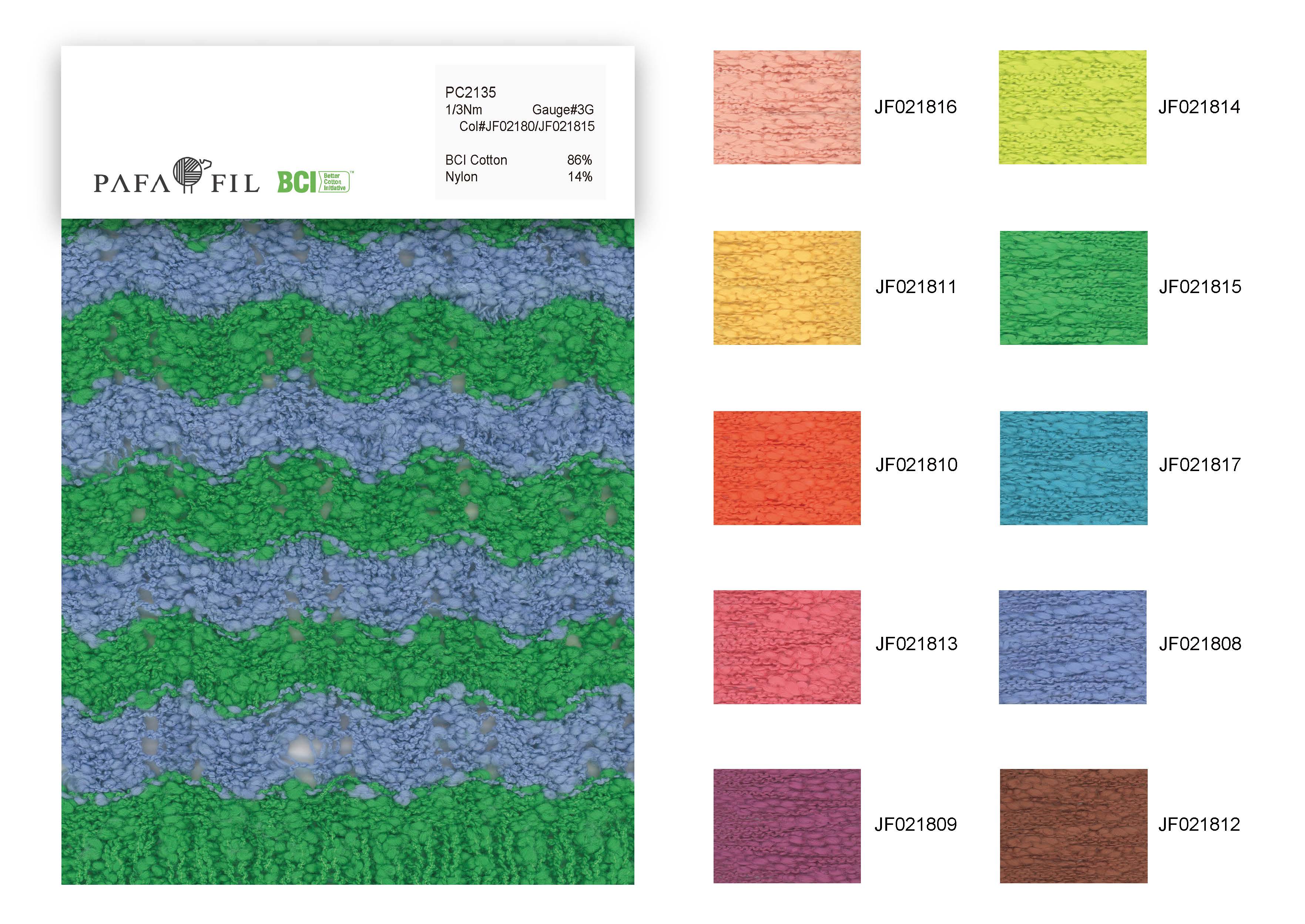 PC2135 Color card