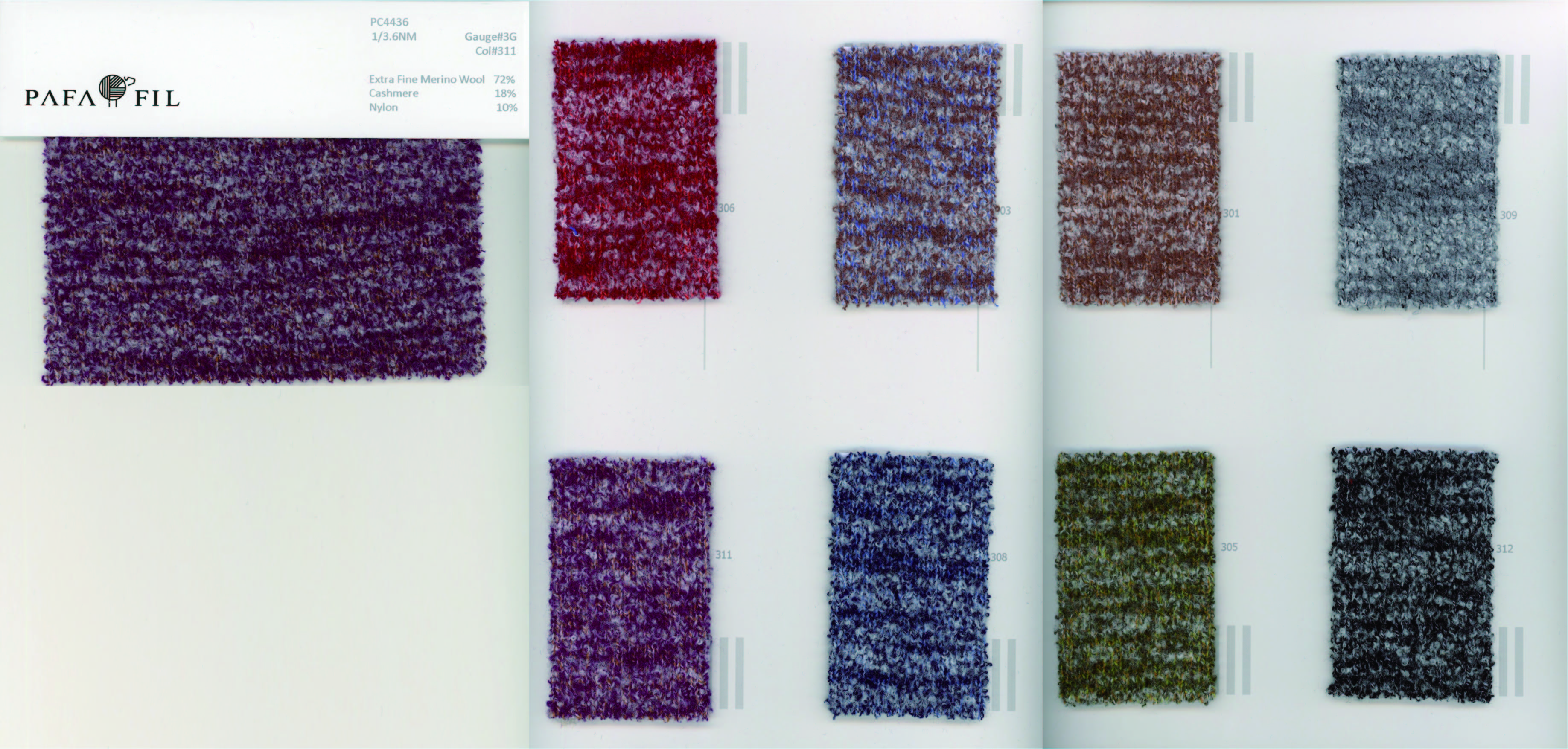 PC4436 Color card
