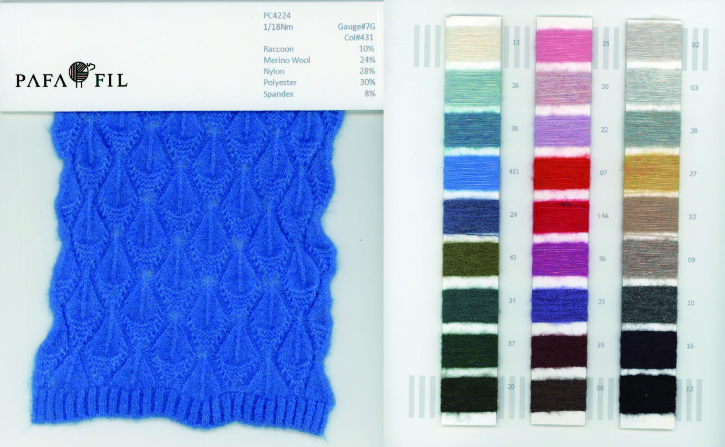PC4224 Color card