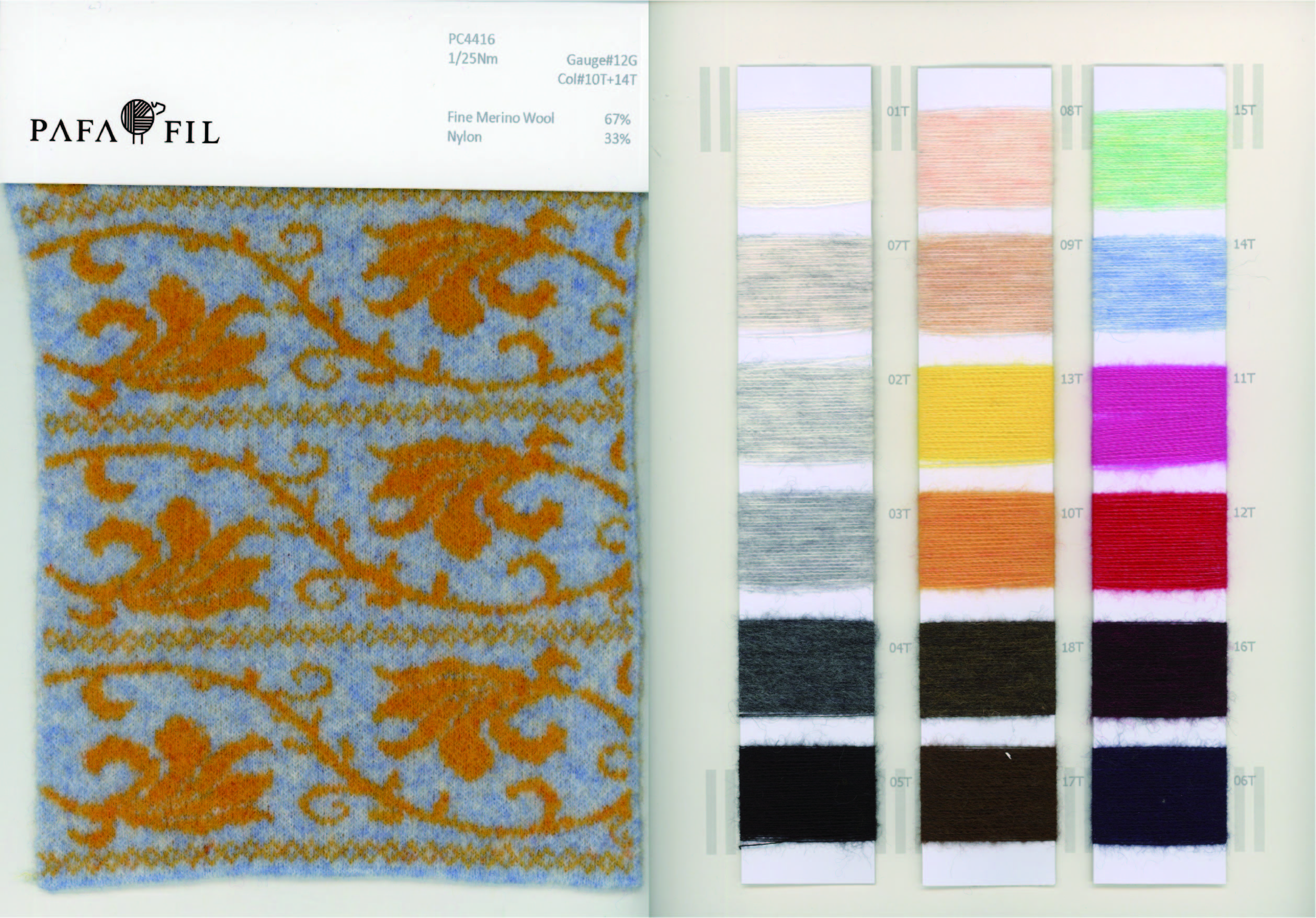 PC4416 Color card