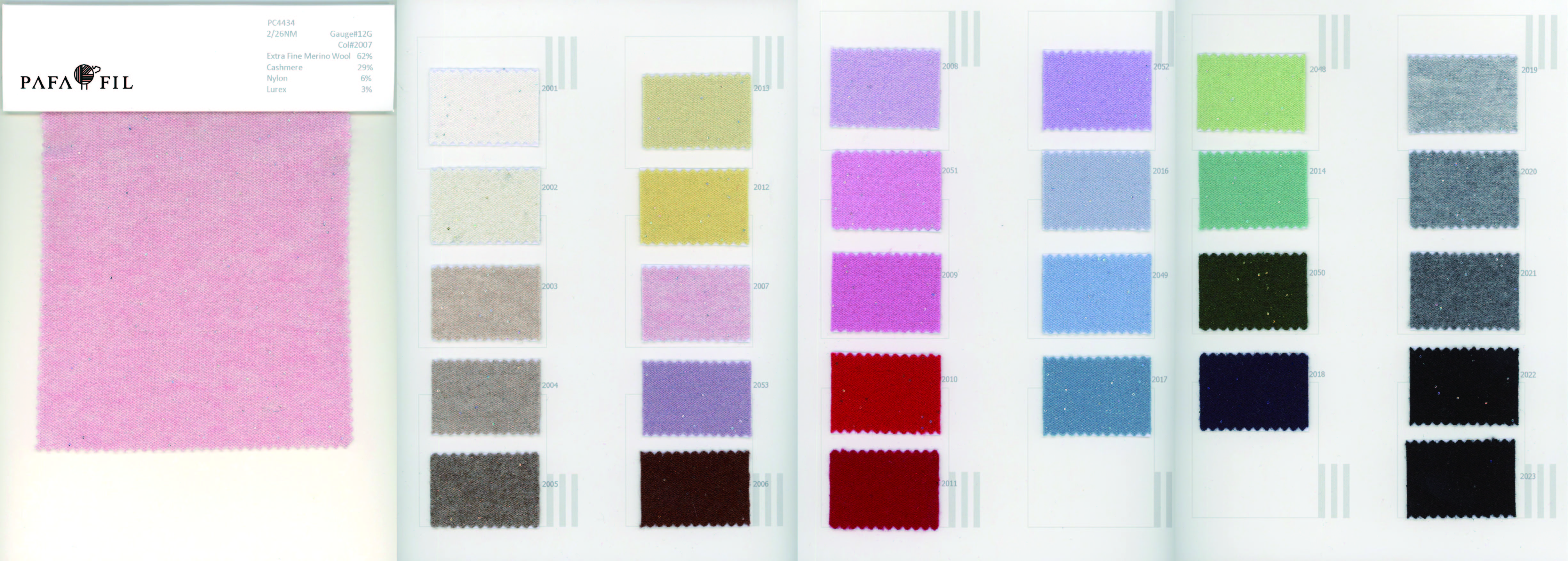 PC4434 Color card