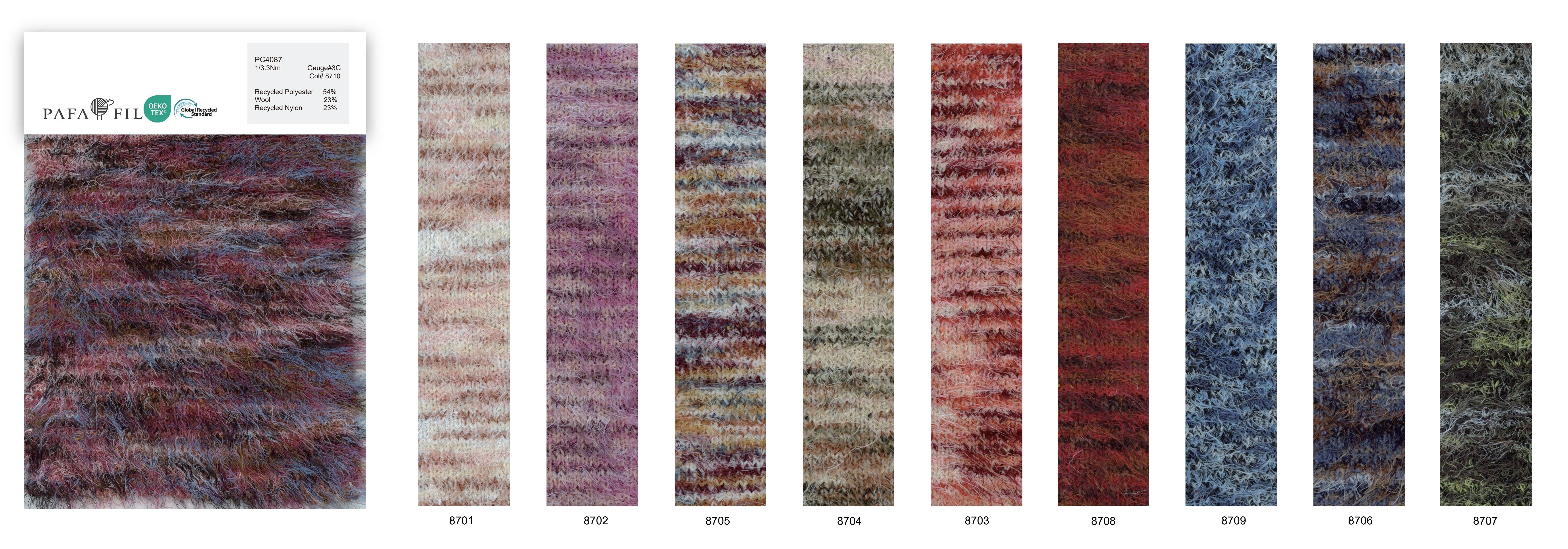 PC4087 Color card
