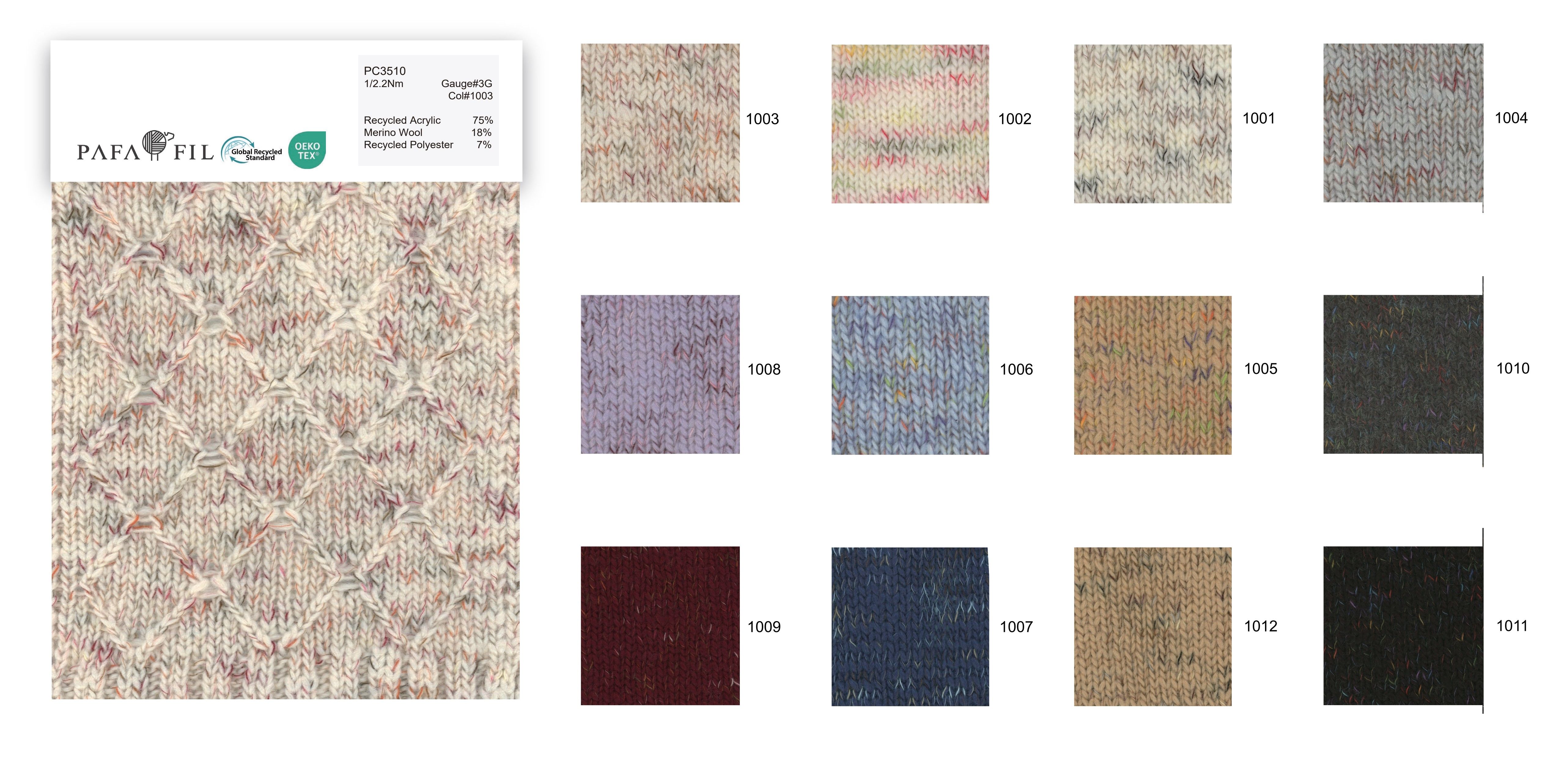 PC3510 Color card