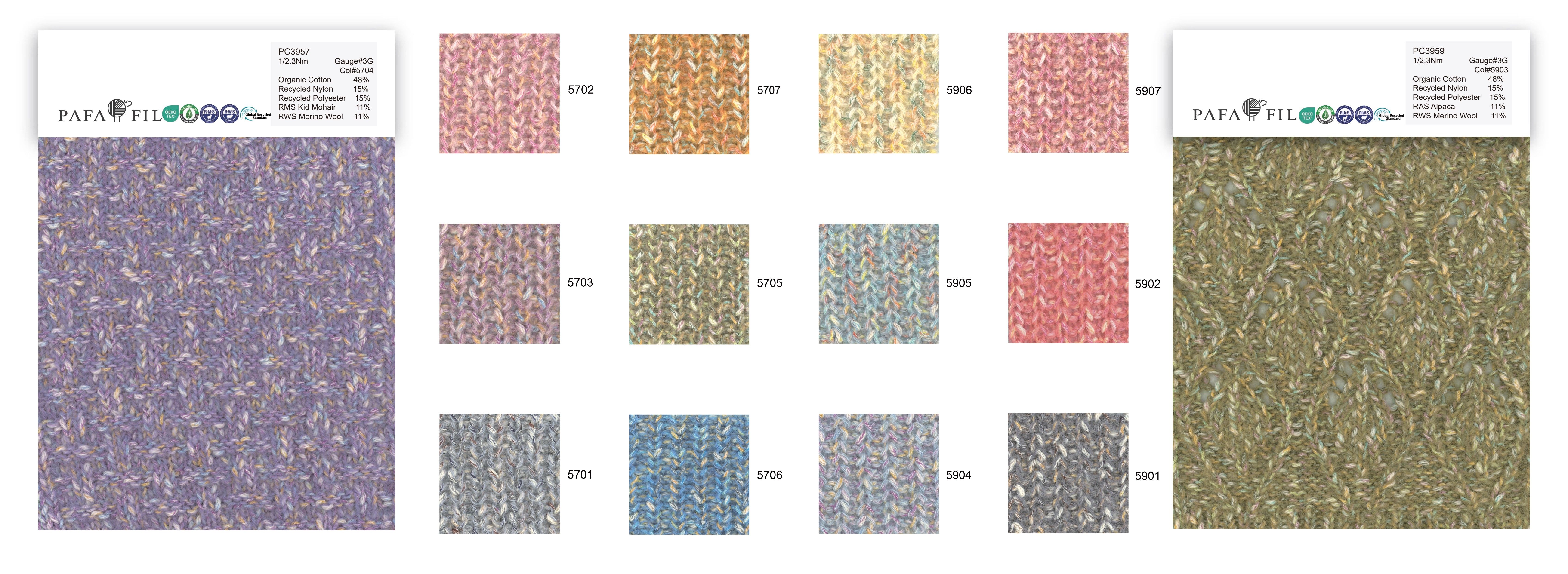 PC3959 Color card
