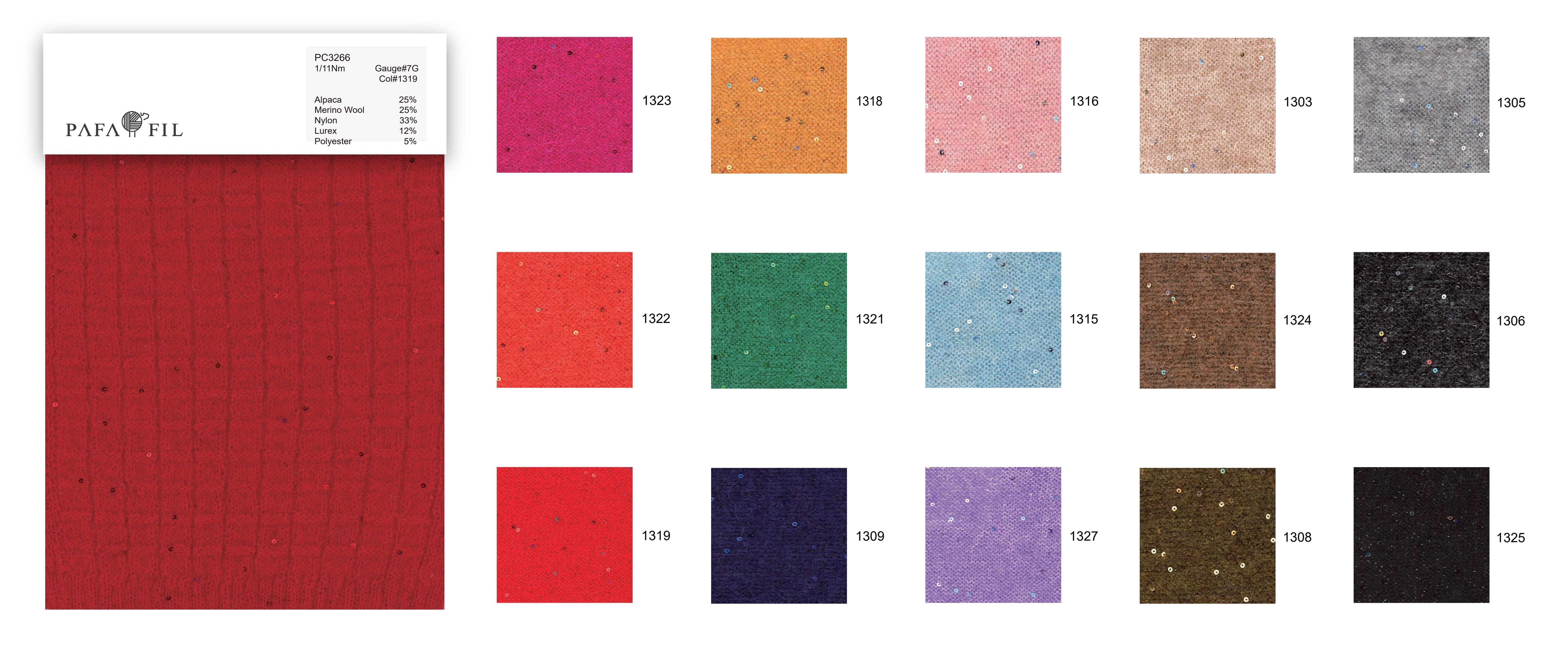 PC3266 Color card