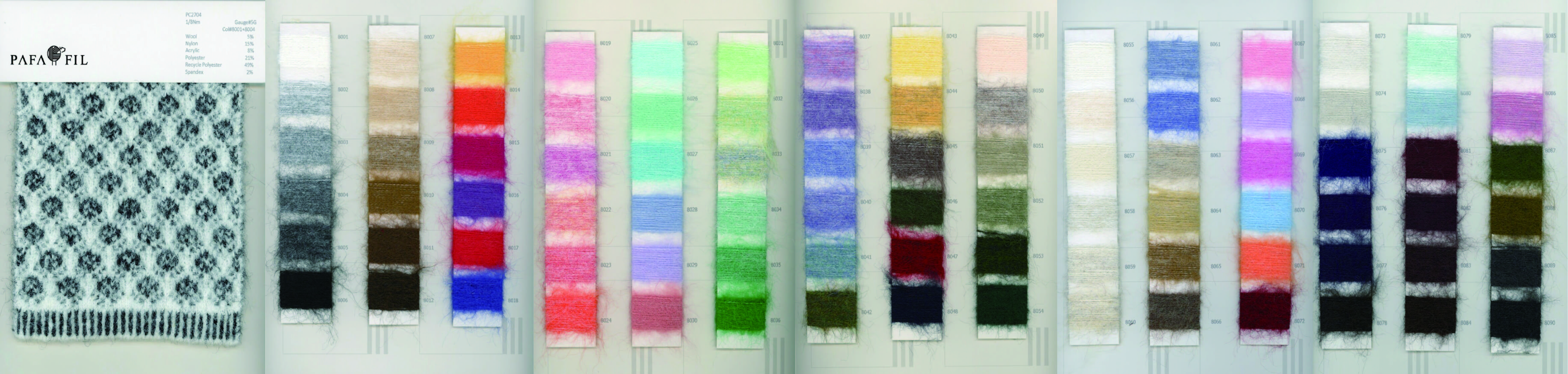 PC2704 Color card
