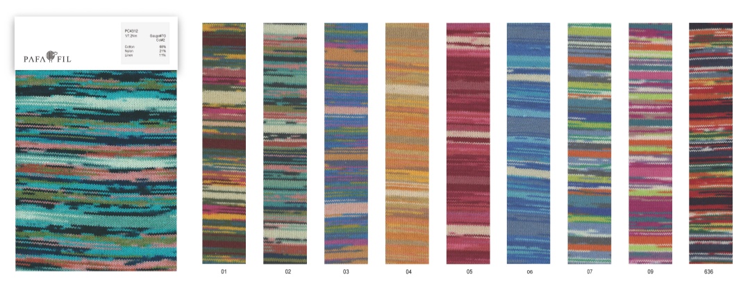 PC4312 Color card
