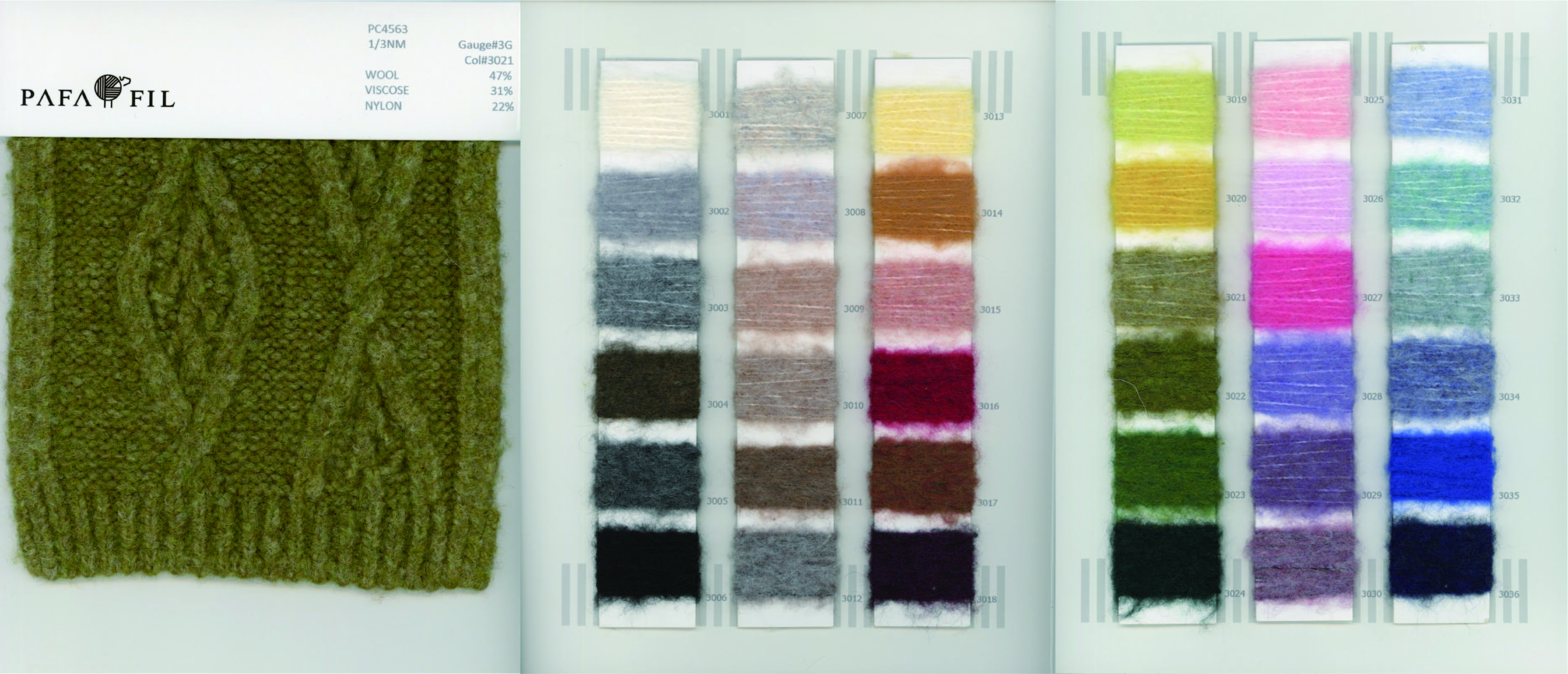 PC4563 Color card