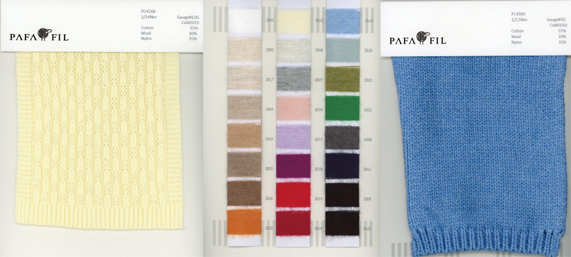 PC4268 Color card