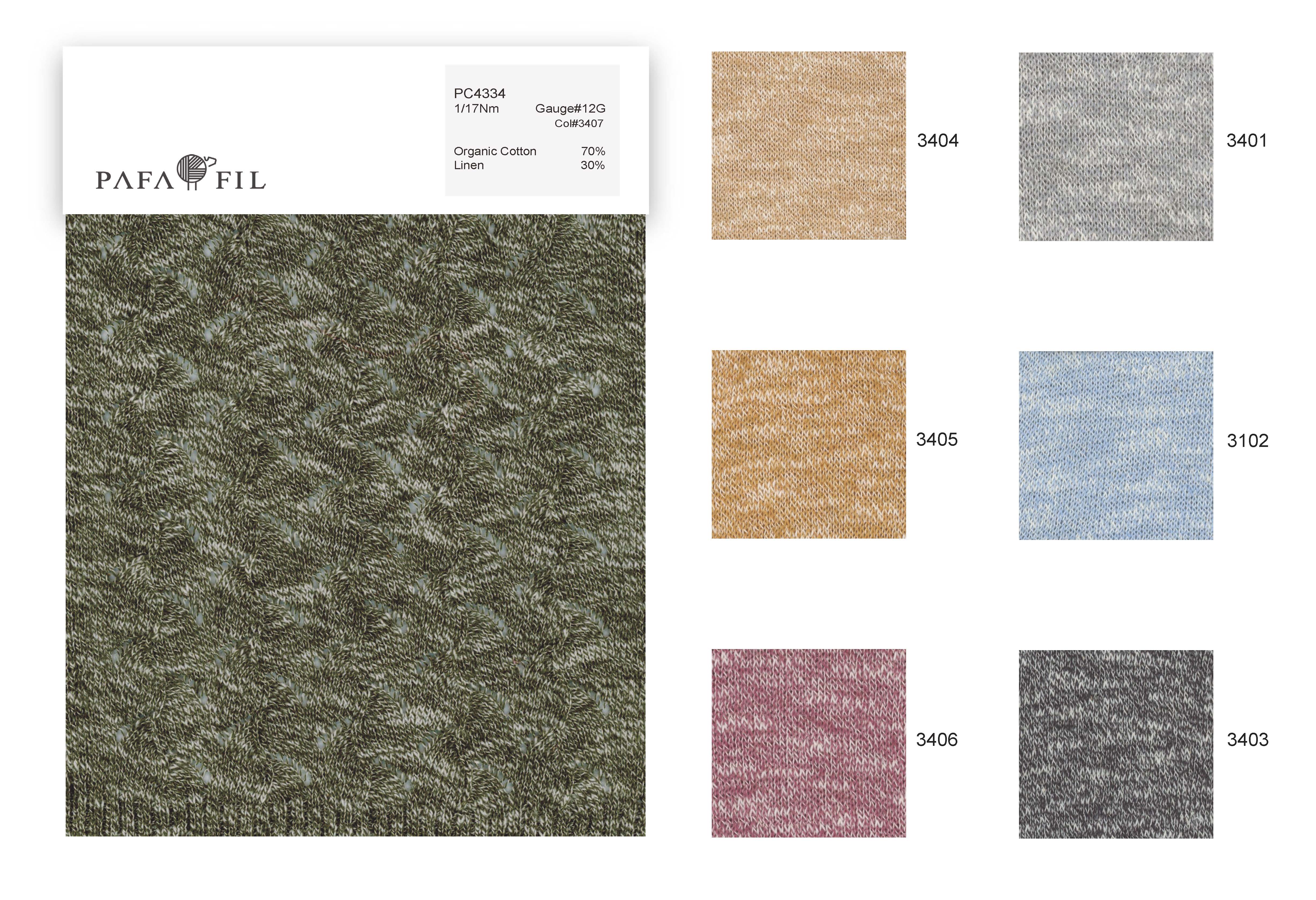 PC4334 Color card