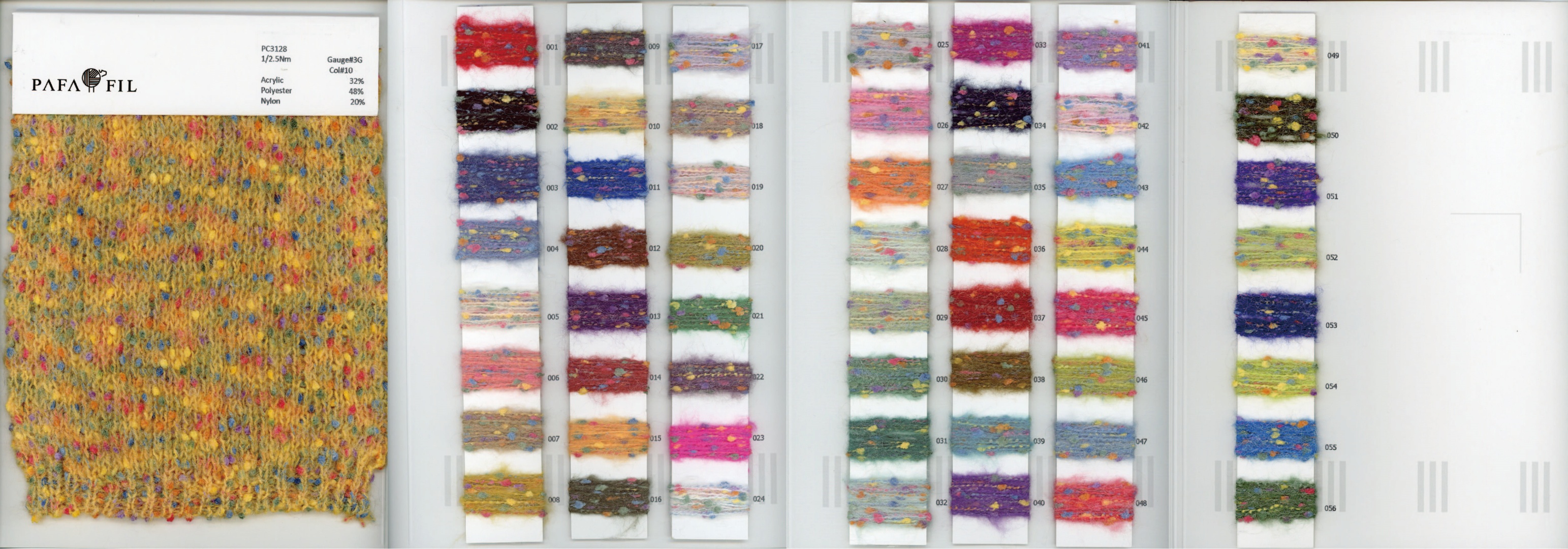 PC3128 Color card