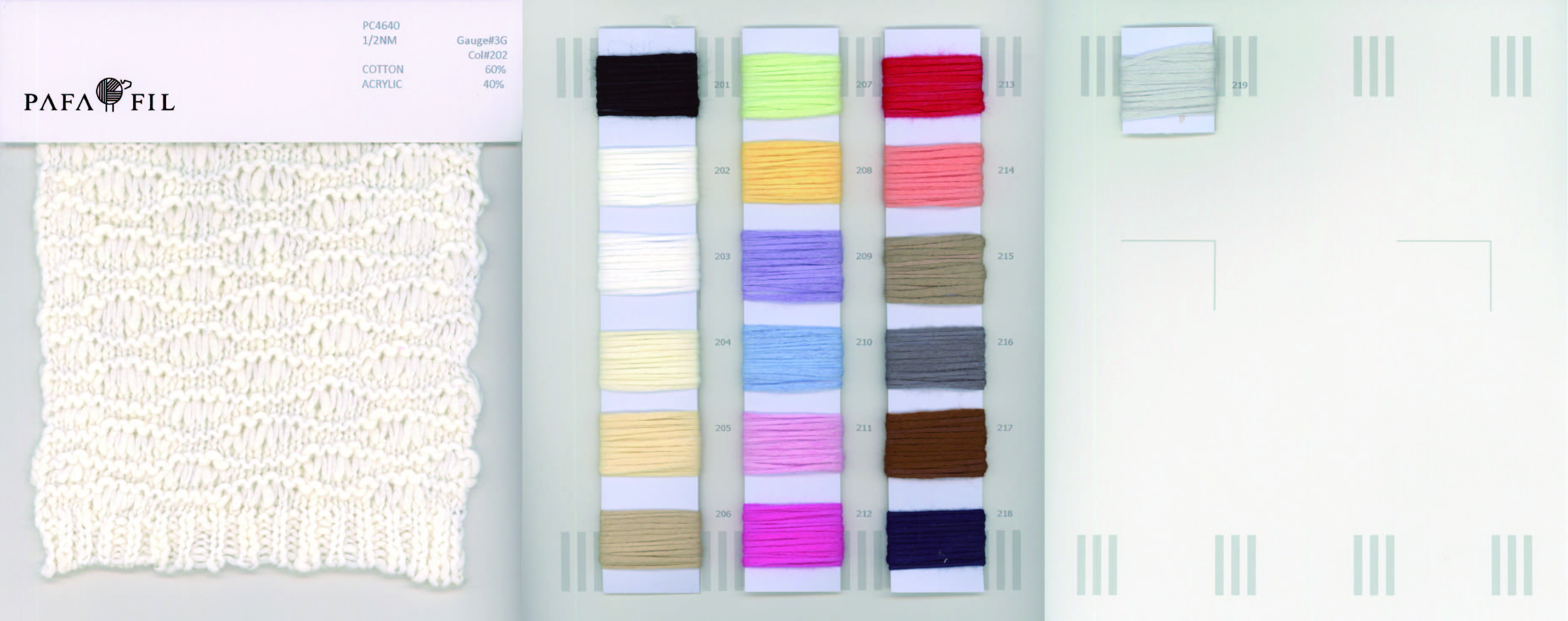 PC4640 Color card